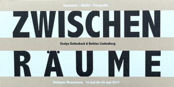 Bettina Lindenberg - Zwischenräume Dachauer Wasserturm